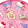 Loungefly Hello Kitty & Friends Color Block rosa