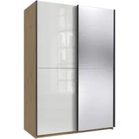 WIMEX Schiebetürenschrank Mugano 135 x 198 x 65 cm Eiche