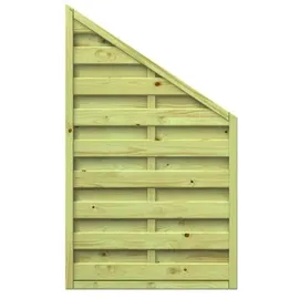 Traumgarten Lamellenzaun 89 x 149 cm Braun/Holz