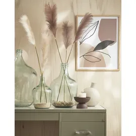 Mica decorations Diego Glasflasche - H56 x 40 cm - Recyceltes Glas - Transparent 56
