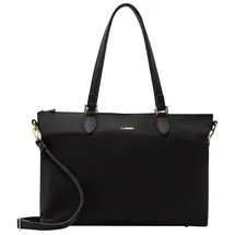 L.Credi Alena Shopper Polyurethan Black