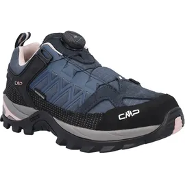 CMP Rigel Low Fitgo Damen Asphalt/Antracite/Rose 42