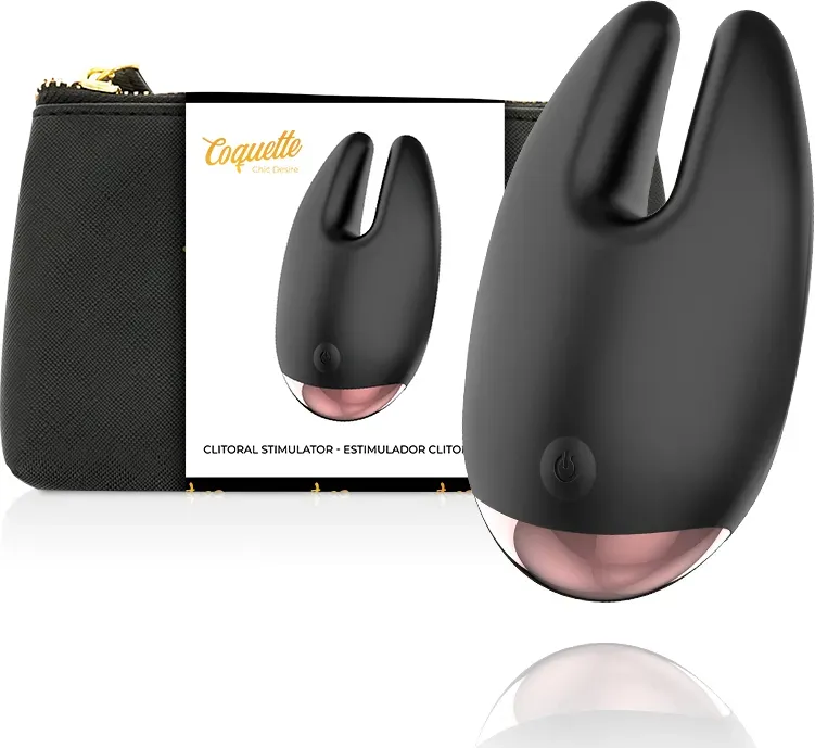 COQUETTE CHIC DESIRE - Klitorisstimulator Schwarz/Gold kompakt