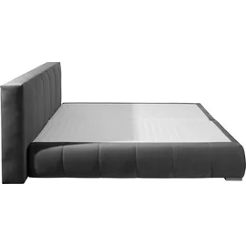 Home Affaire Boxspringbett »Chelles« inkl. Kaltschaumtopper, in 5 Breiten und 3 Matratzenarten grau
