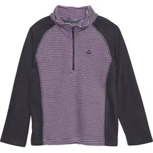 Color Kids Strickfleece-Pullover COLOR KIDS "Strickfleece-Pullover COFleece", Mädchen, Gr. 128, lila (violet tulle), Obermaterial: 100% Polyester PES., Pullover