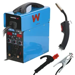 Awelco EASYMIG 130 - Multifunktions-Inverter-Schweißgerät - - MIG/MMA/TIG LIFT - GAS/NO GAS
