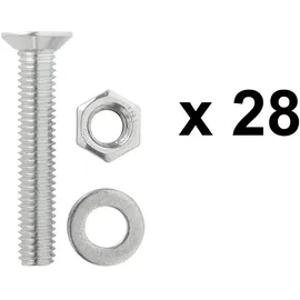 Preiswert & Gut Verzurrschiene 60 cm für Anhänger und LKW 4 Stück