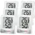 ThermoPro TP49-6 Kleines digitales Hygrometer, Innenthermometer