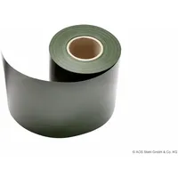deutsche zauntechnik Sichtschutzstreifen A1 19 x 3500 cm Moosgrün PVC
