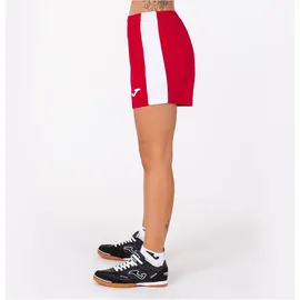 Joma Maxi Shorts Mädchen, rot/weiß Größe 4XS-3XS