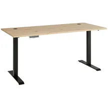 Innostyle Schreibtisch Memphis Artisan Eiche / Schwarz