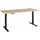 Innostyle Schreibtisch Memphis Artisan Eiche / Schwarz