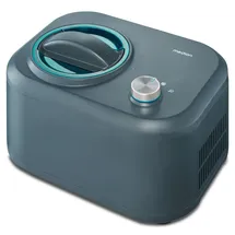 Medion Eismaschine mit Kompressor (selbstkühlend, geeignet für die Zubereitung von Eiscreme, Frozen Yoghurt & Sorbet, 1 L, 1 bowls, Blue, 60 min, Aluminium