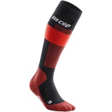 Cep Sports Merino Socks schwarz/rot