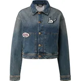 QS Indoor-Jacke blau M