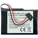 AccuCell Akku passend für Mitac Mio C250 Akku E4MT081202B12