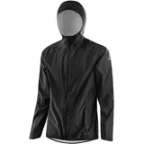 Löffler Hooded WPM Pocket Regenjacke, schwarz