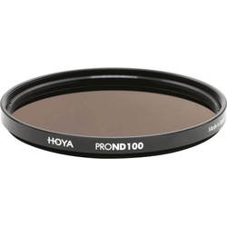 Hoya Pro ND100 Filter (82 mm, ND- / Graufilter), Objektivfilter, Schwarz