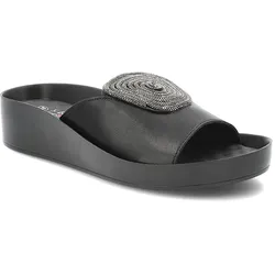 Schwarze Flip-Flops S.Barski Flache Schuhe, 36