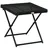 Outsunny Beistelltisch 40 x 40 x 40 cm Schwarz