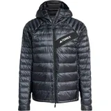 adidas Terrex - Terrex Techrock Climawarm+ Down Hooded - Daunenjacke Gr S blau/grau
