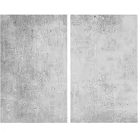 Wenko Herdabdeckplatten-Set BHT 30x80x52 cm grau