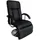 vidaXL Massagesessel 240064 Kunstleder 68 x 112 x 68 cm Schwarz elektrisch