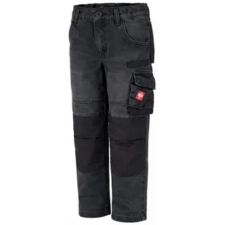 Engelbert Strauss Cargojeans Jeans e.s.motion denim, Kinder robust und bequem Strauss grau 158-164