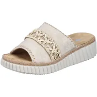 Rieker Pantolette beige - Beige - 39