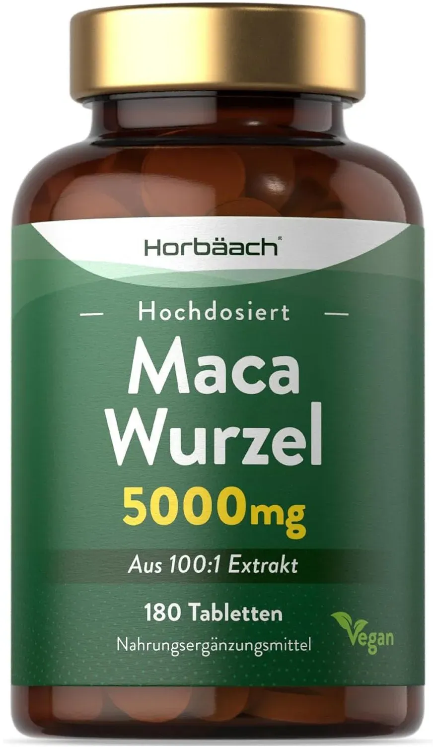 Horbaach Maca Wurzel Tabletten 180 St