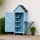 Hti-Living HTI-Living, Gartenhaus + Gartenschrank, Praktischer Gartenschrank mit Ablage Stauraum für alle Gartengeräte