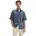 Kurzarmhemd Blau XL