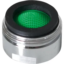 Spar-Strahlregler mit Luftansaugung M 24 x 1 AG, 7,5 l/min (Ausführung: Spar-Strahlregler ohne Prüfzeichen AG M24X1 mit Gummidichtung Spar-7.5 l/min (10 Stück))