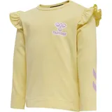 hummel Mirabel Langarm-T-Shirt Pale Banana 2-4 Monate