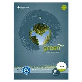Staufen Staufen® Briefblock green DIN A4 liniert, 1 Block