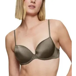 Triumph Midnight Swim Push-Up Bikini Top Khaki B 40 Damen