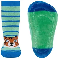 Ewers Stoppersocken SoftStep Tiger maigrün, 19/20
