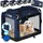 Cadoca® Hundebox faltbar M 50x34x36cm Blau