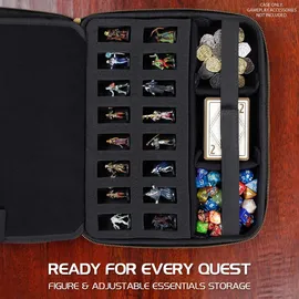 enhance gaming Enhance Tabletop Series RPG Organizer Case Black