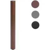 Mendler Zaunpfahl 98 cm Braun/WPC