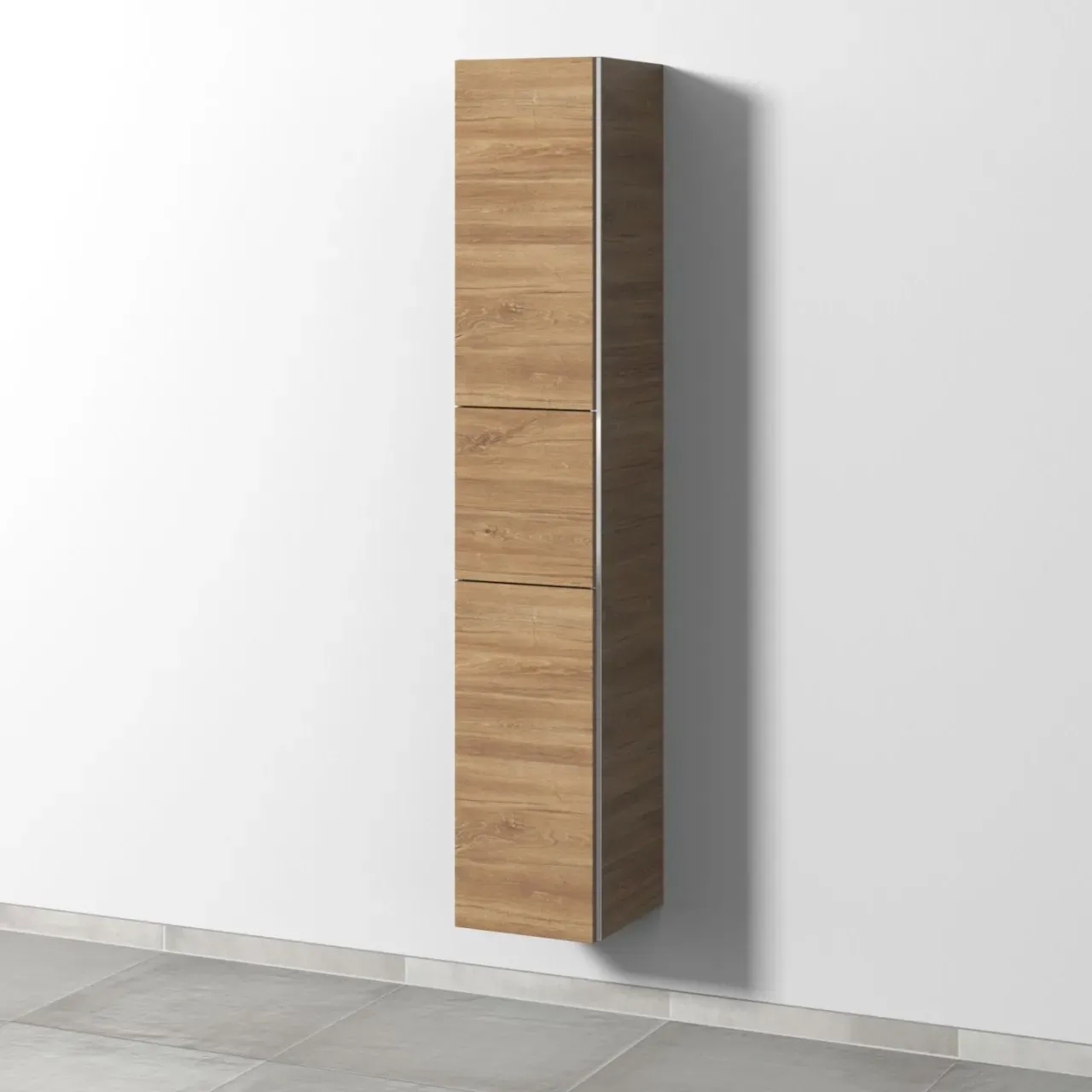 Sanipa 3way Hochschrank mit 2 Türen und 1 Auszug, Eiche-Kansas BR10059