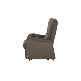 HIMOLLA Fernsehsessel 7568 Leder 83 x 114 x 93 cm Braun mit Relax-Funktion