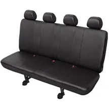 HP Autozubehör 22816 Transporter Sitzbezug 5teilig Kunstleder Schwarz Rücksitzbank (4er)