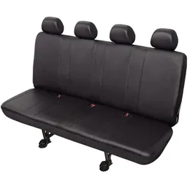 HP Autozubehör 22816 Transporter Sitzbezug 5teilig Kunstleder Schwarz Rücksitzbank (4er)