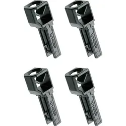 Hager UZ01A4 Haubenturm-Oberteil,universZ,niedrig,4St