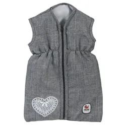 BAYER CHIC 2000 Puppen-Schlafsack Jeans grey