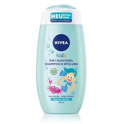 NIVEA BABY Kids 3in1 Apfelduft szampon dla niemowląt 250 ml