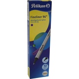 Pelikan 943258 Fineliner 96® Violett, 10 Stück in Schachtel