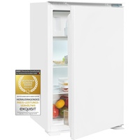 Exquisit Einbau Kühlschrank EKS131-4-E-040D | 118 l Nutzinhalt | Alarm-Funktion