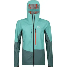 Ortovox Damen Mesola Jacke (Größe L, tuerkis)